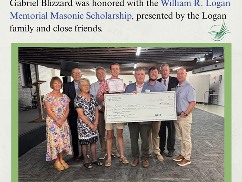 Reagan Flooring Co-Sponsors Scholarship with Logan Family