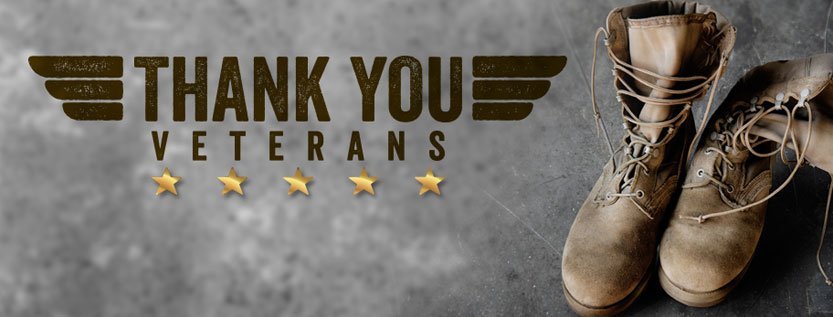 We appreciate our Veterans!