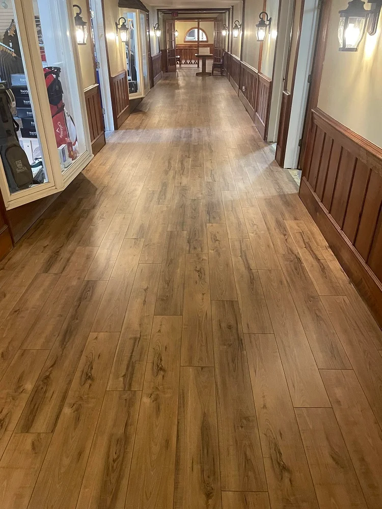 Luxury vinyl plank installation in Lexington, SC